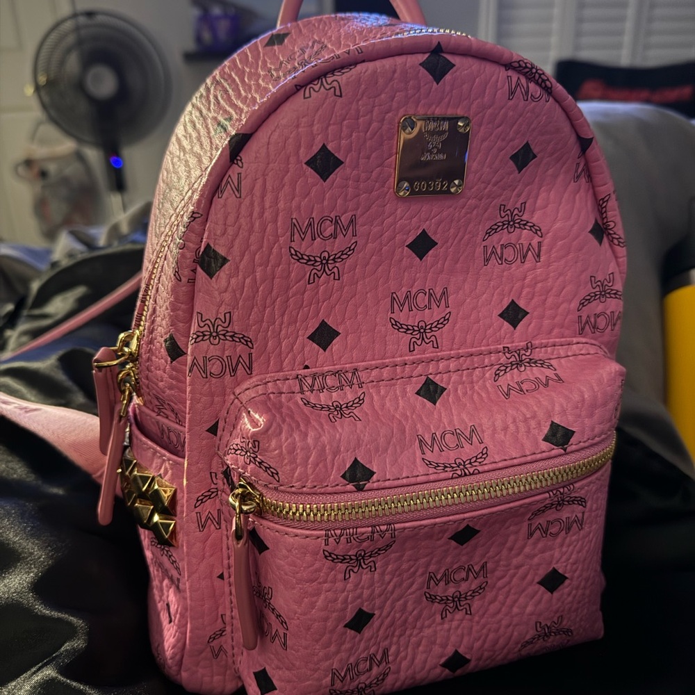 MCM Pink mini Backpack